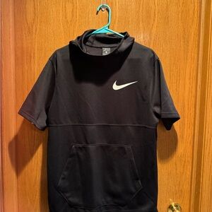 Nike Black Short Sleeve Pullover